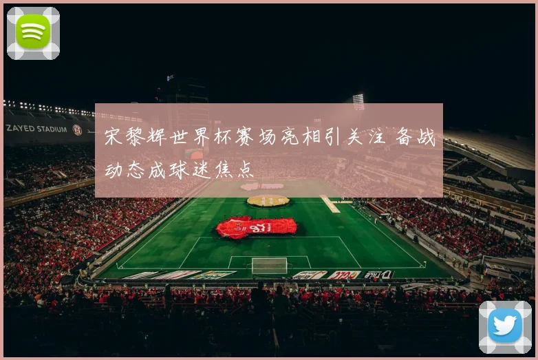 宋黎辉世界杯赛场亮相引关注 备战动态成球迷焦点