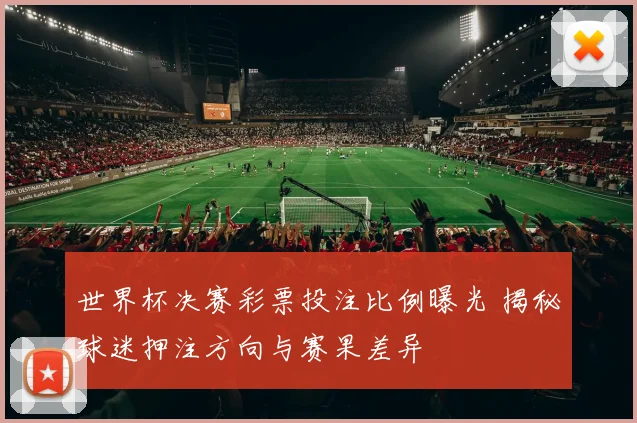 世界杯决赛彩票投注比例曝光 揭秘球迷押注方向与赛果差异